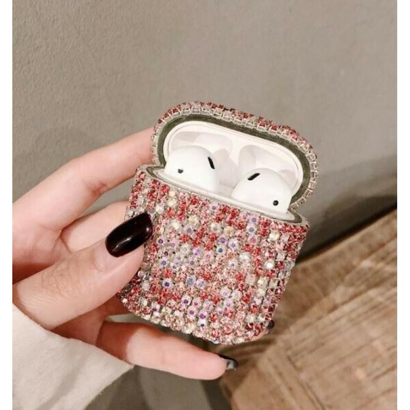Glitter Diamond Rhinstone AirPod Case, For AirPods 1, 2 or Pro