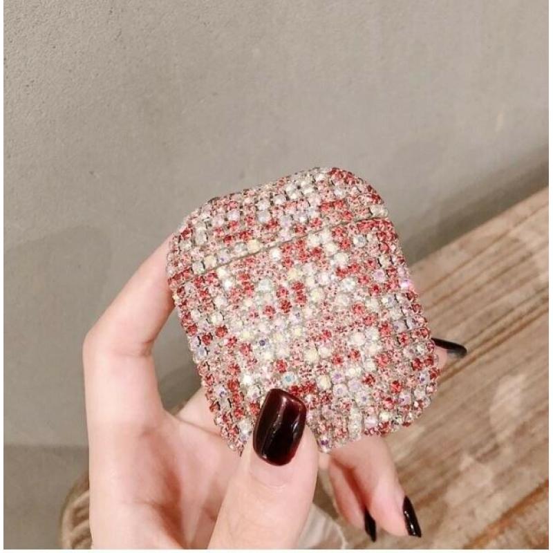 Glitter Diamond Rhinstone AirPod Case, For AirPods 1, 2 or Pro