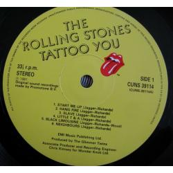 Rolling Stones - Tattoo You - Original Vinyl LP