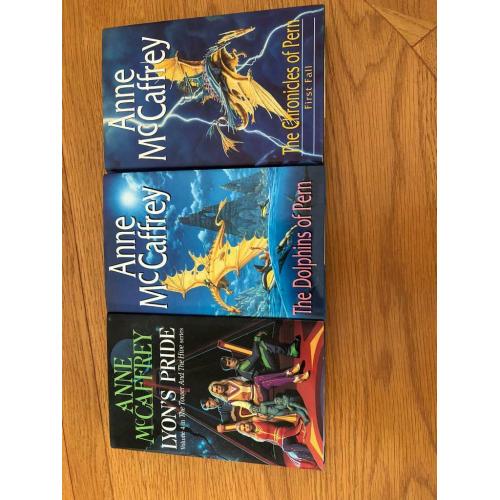 3 Anne McCaffrey novels