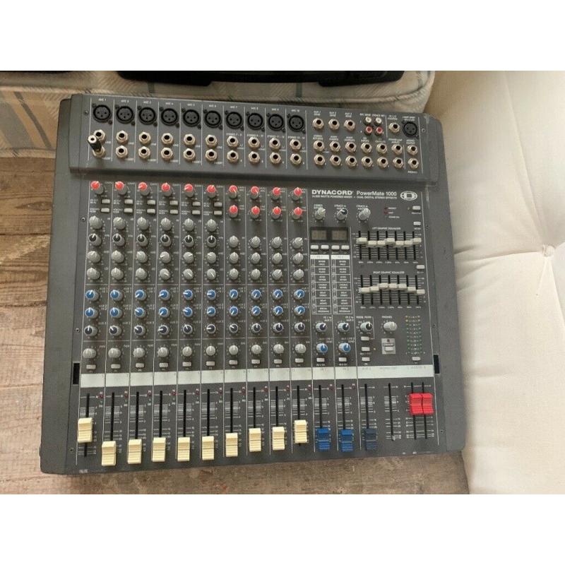 Full PA with lights amd sure radio mic and laptop