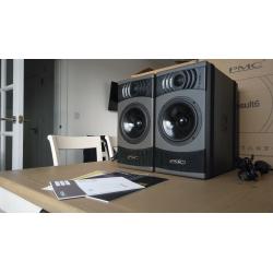 PMC Result 6 Studio Monitors (Pair) with Original Boxes, Manuals and Power Cables