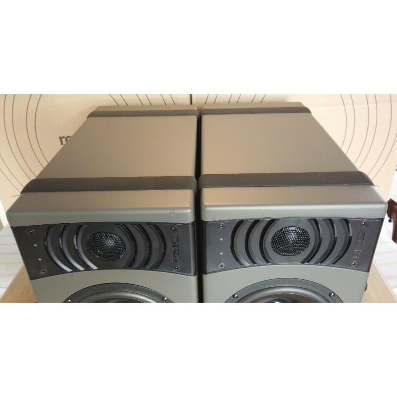 PMC Result 6 Studio Monitors (Pair) with Original Boxes, Manuals and Power Cables