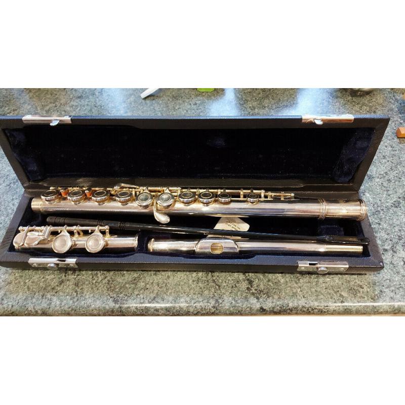 silver plated student flute