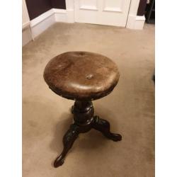 Victorian Antique Piano Stool