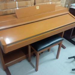 Yamaha Clavinova CLP-230 Digital Piano in cherry / oak finish and matching stool