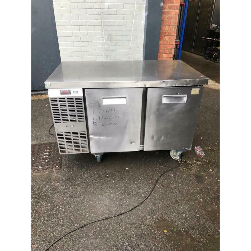 commercial bench counter pizza fridge for pizza meat chiller restaurant takeaway fdddss
