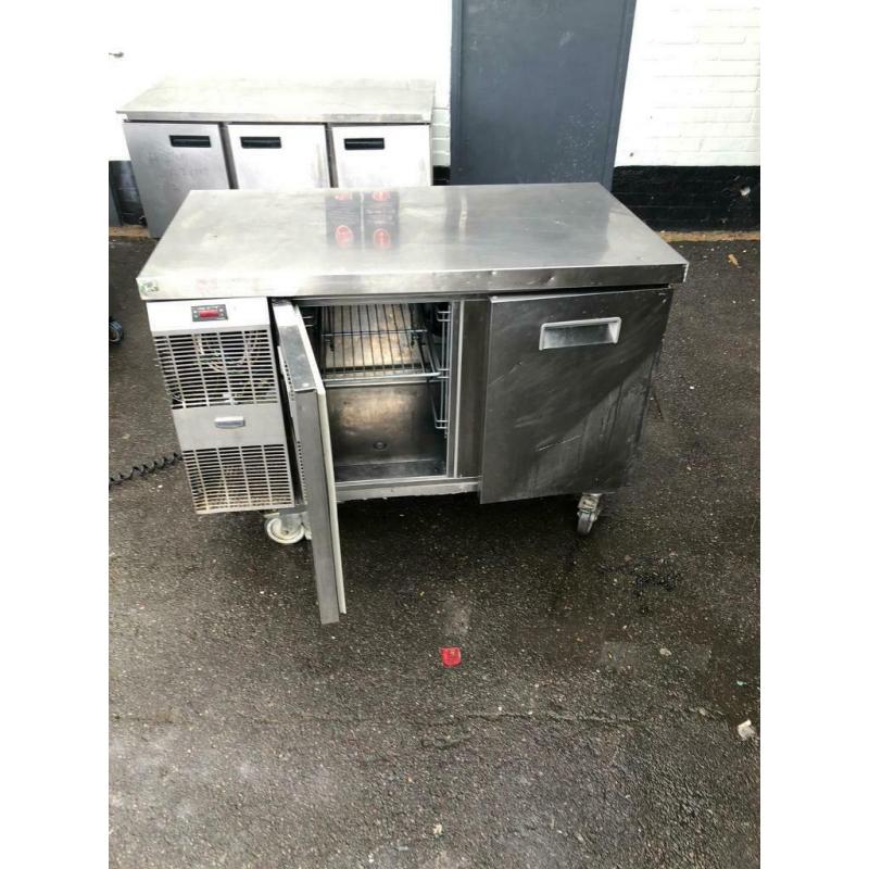 commercial bench counter pizza fridge for pizza meat chiller restaurant takeaway fdddss