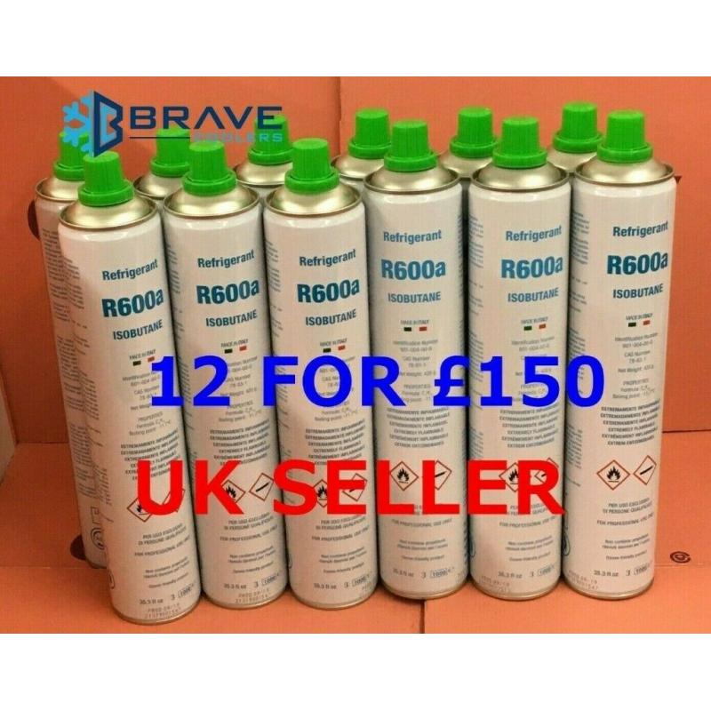 R600a gas 420 GRAM REFRIGERANT CYLINDER BOTTLE FOR aspera compressor