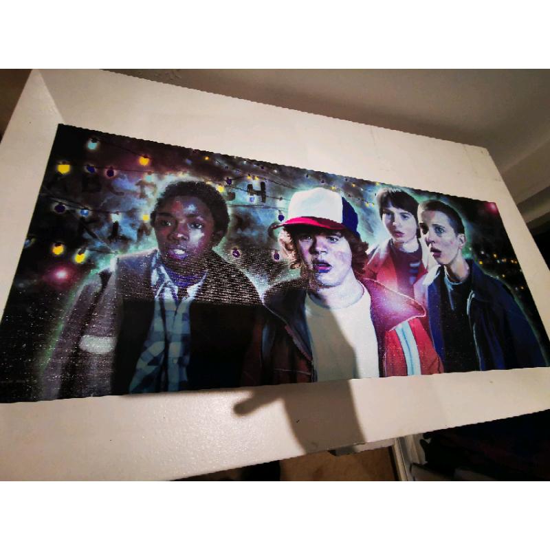 Stranger Things Canvas Print