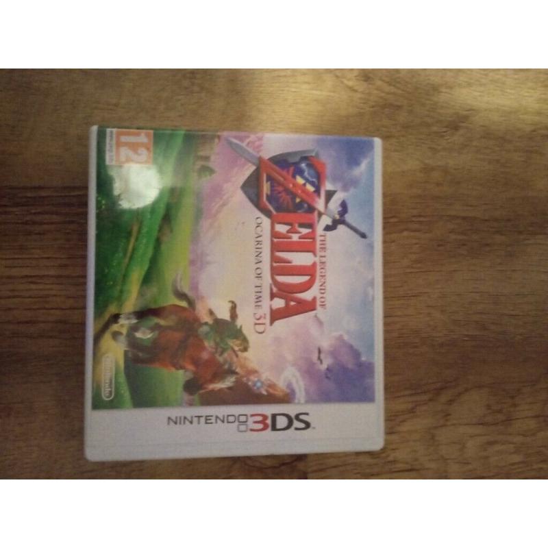Zelda ocarina of time 3ds