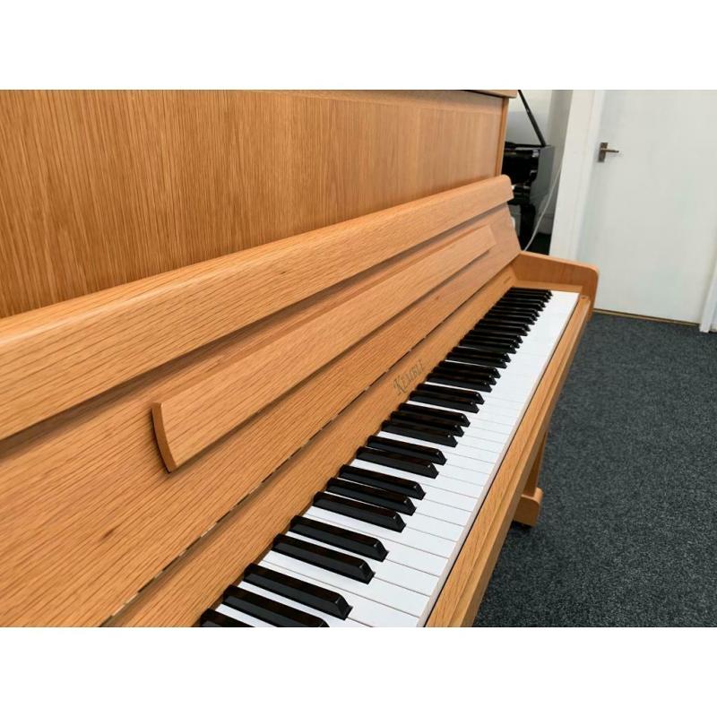 Kemble Windsor Upright Piano Oak c2005 immaculate