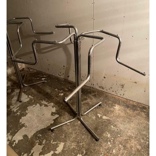 Clothes rail rack shop display
