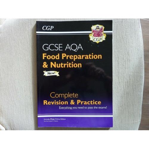 GCSE AQA Food Preparation & Nutrition Complete Revision & Practice CGP