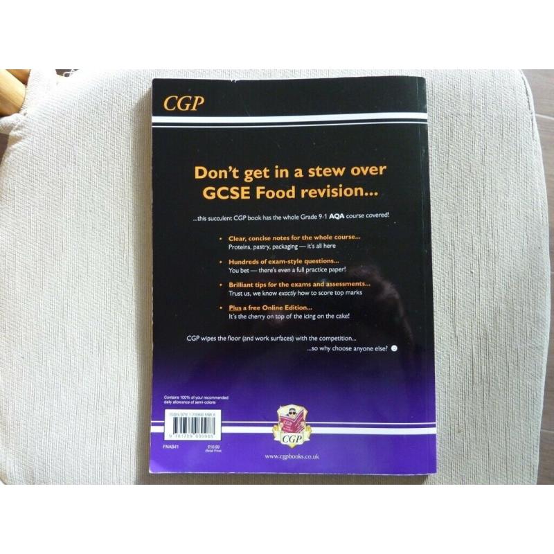 GCSE AQA Food Preparation & Nutrition Complete Revision & Practice CGP