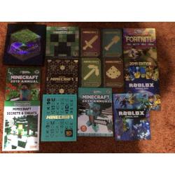 Minecraft/Fortnite/Roblox Books ?25