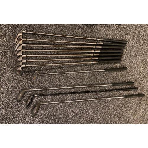 Golf Clubs and Bag