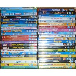 New DVDs: Childrens Cartoons & Animation (price per dvd, cheaper in quantity)