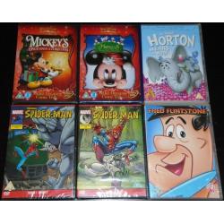 New DVDs: Childrens Cartoons & Animation (price per dvd, cheaper in quantity)