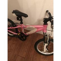 Girls carrera bike