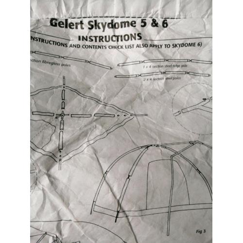 Gelert skydome tent
