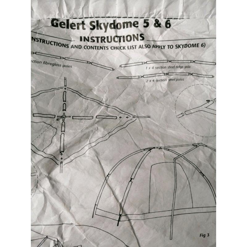 Gelert skydome tent