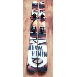 Ninthward Powder skis with Rossignol 150 powder bindings