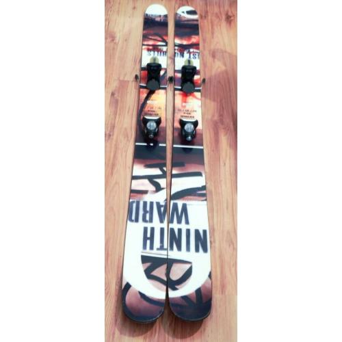 Ninthward Powder skis with Rossignol 150 powder bindings