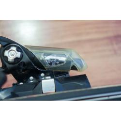 Ninthward Powder skis with Rossignol 150 powder bindings
