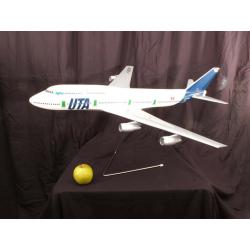 Museum Quality 1/100 scale Resin 747 400 model UTA BIG BOSS F-GETA