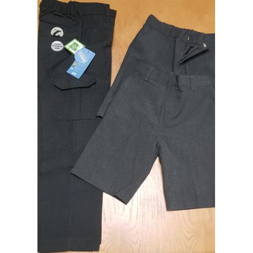 School trousers + shorts
