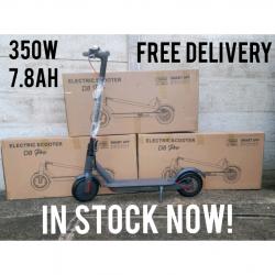 D8 PRO Electric Scooter 350W 7.8AH Free BOXED NEW Delivery Or Collect