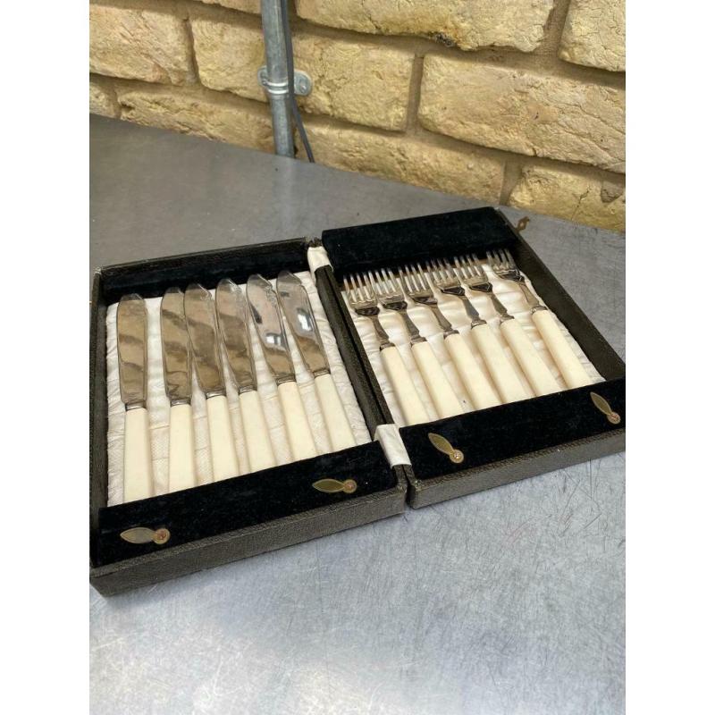 Circa 1930s knife and fork set