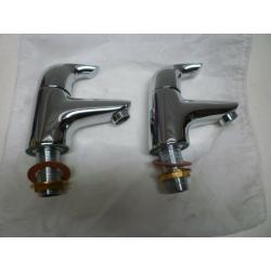 New hot and cold taps