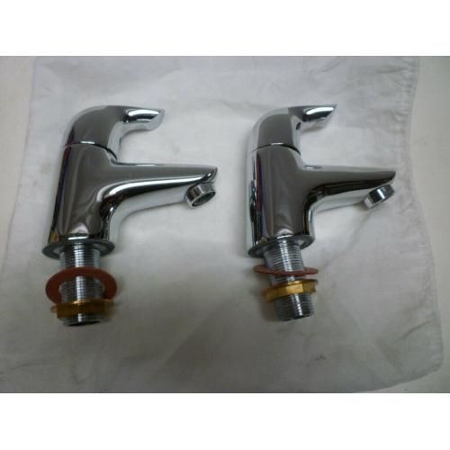 New hot and cold taps