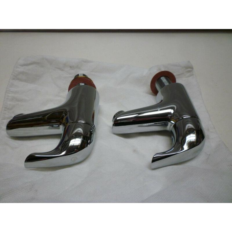 New hot and cold taps