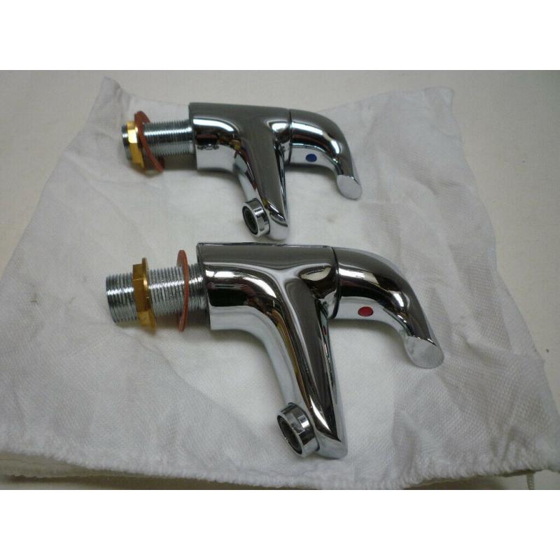 New hot and cold taps