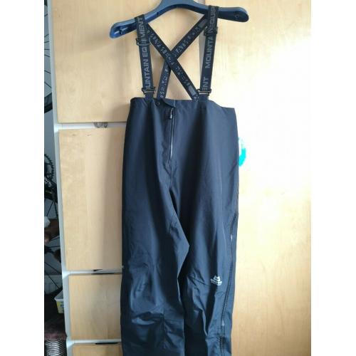 NEW Mountain Equipment ladies womens Narwahl Drilite waterproof trousers size 14 black