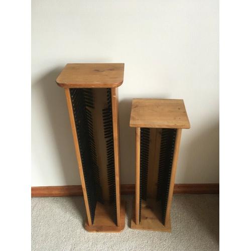 Wooden CD stands