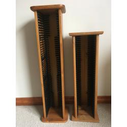 Wooden CD stands
