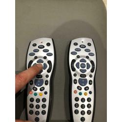 Sky TV Remote x2