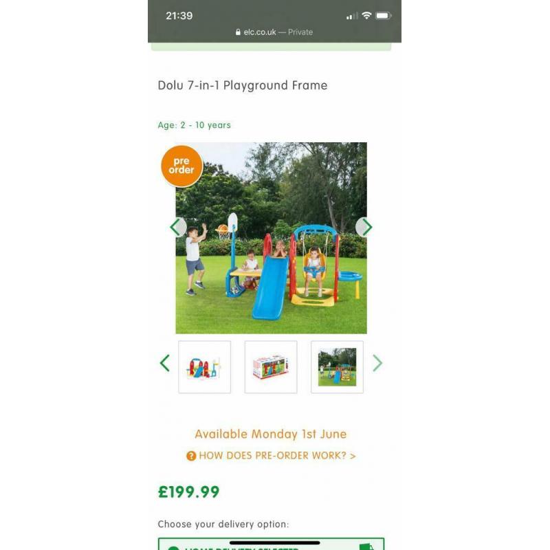 Dolu 7 in 1 play playground