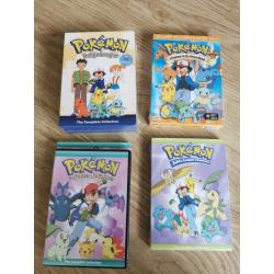 Pokemon Series First 4 Series Sealed DVDs [Region 1]