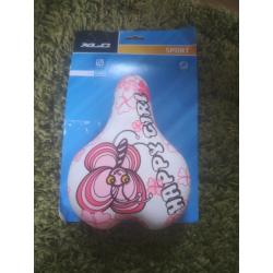New padded saddle for young girls bicycle