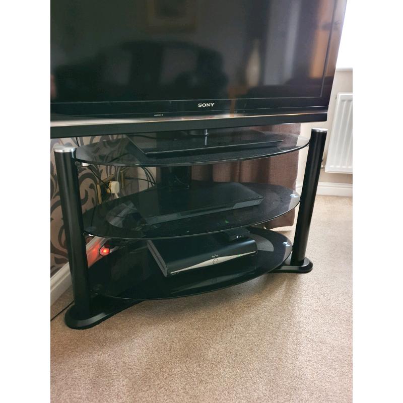 Glass TV Stand
