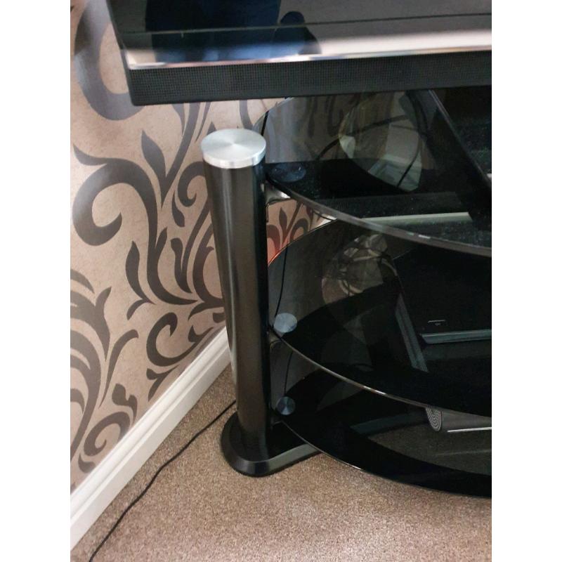 Glass TV Stand