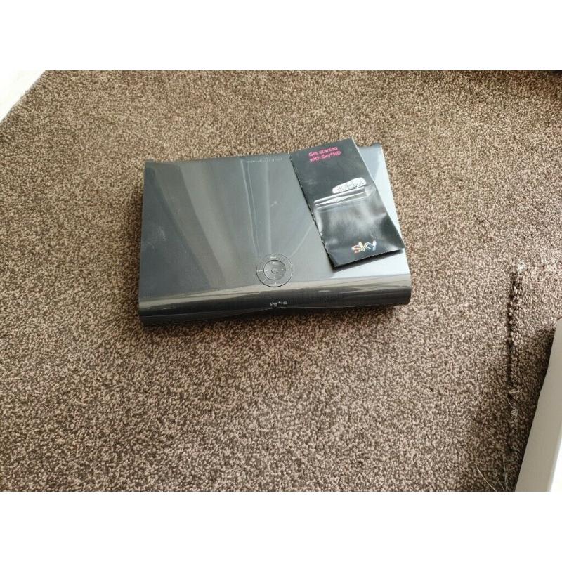 Sky HD box 2TB and Sky HD Box 1 TB Plus remotes
