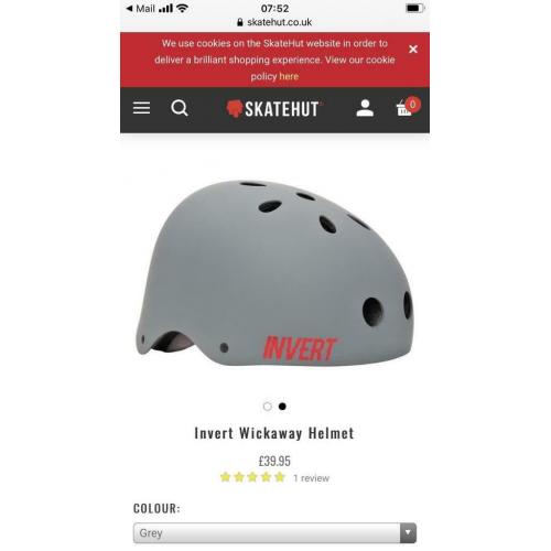 SkateHut - Invert Skate/Scooter Helmet