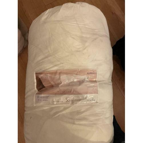 Sofitel featherbed / mattress topper with cover (standard double size)