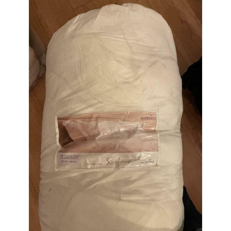 Sofitel featherbed / mattress topper with cover (standard double size)